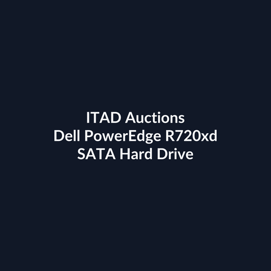 Dell PowerEdge R720xd 2U Rackmount Server – 12 LFF – 2 x Xeon E5-2650 v2 – 64GB DDR3 – 12 x 4TB SATA HDD – No RAID – Broadcom BCM57800 – 2 x 750W – Refurb | ITAD Auctions