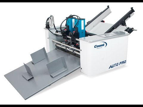 Count NumberPro Touch Numbering, Perforating and Scoring Machine – 2 x Numbering Heads – Used