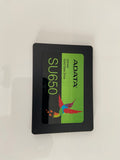 ADATA Ultimate SU650 120GB 2.5 Inch SATA 6Gb/s SSD – Used