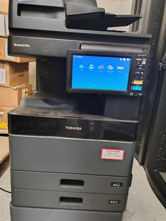 TOSHIBA E-STUDIO 2518A MULTIFUNCTION PRINTER WITH RUST - Used