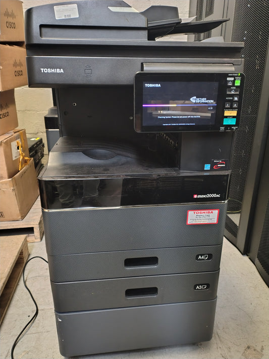 TOSHIBA E-STUDIO 2000AC MULTIFUNCTION PRINTER - Used