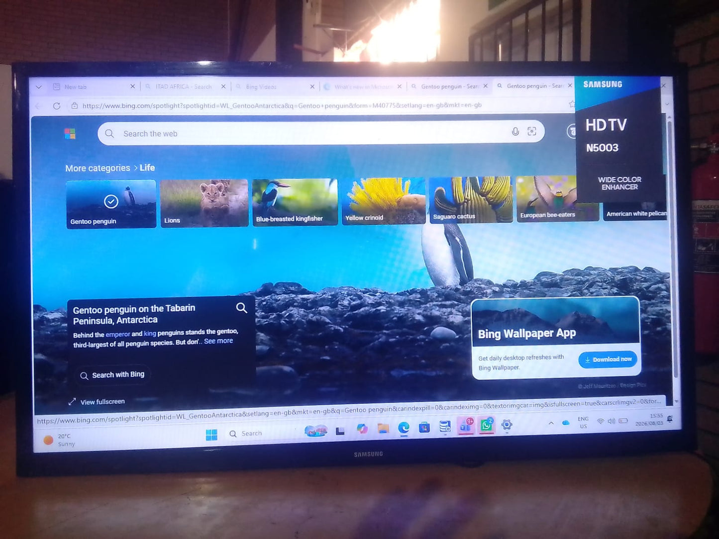 Samsung UA32N5003BRXXA 32 Inch Professional Display With Remote – No Stand – Used