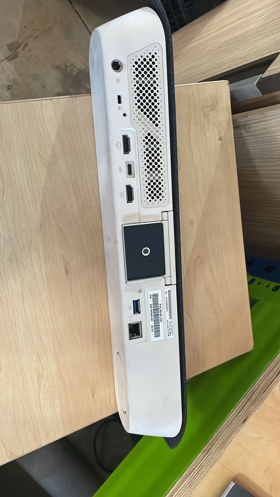 Poly Studio X30 All-in-One Video Conferencing Bar – With Adapter – No Stand – Used